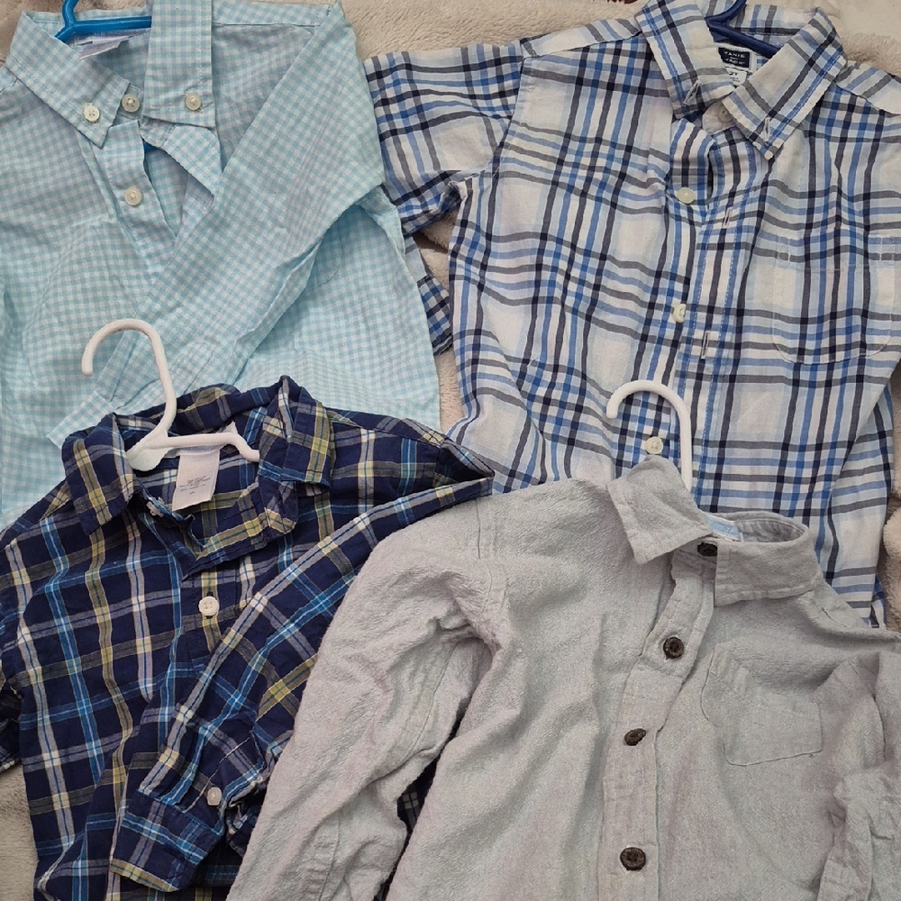 Janie & Jack 2T 4 Blue Dress Shirt